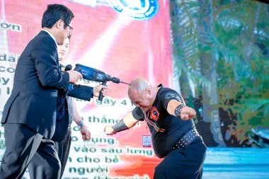 Biểu diễn Kung - Fu tuyệt đỉnh 