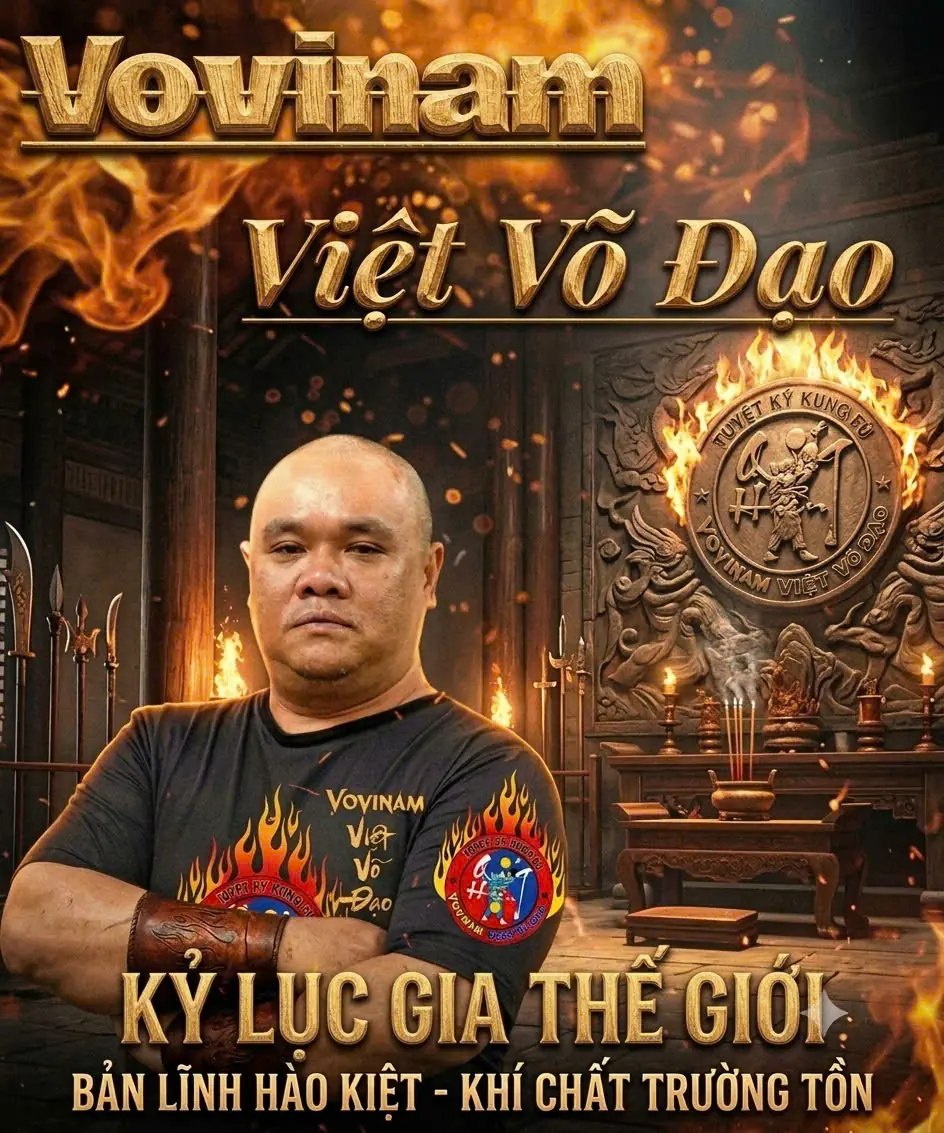 Võ sư & Kỷ Lục Gia Thế Giới Nguyễn Quang Hiển